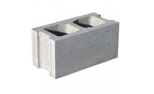 Тухла бетонна шестица 40/15/20 см. 80 бр. – сива (Г)