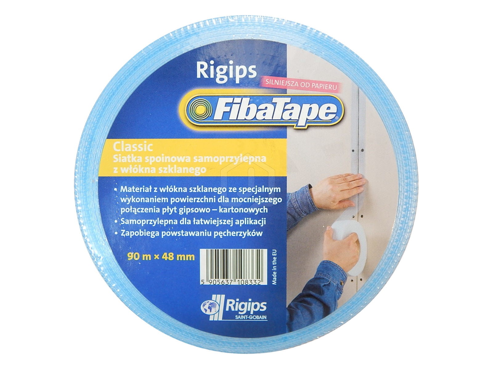 Лента армираща 50 мм/45 м Fiba Tape – (Rigips)