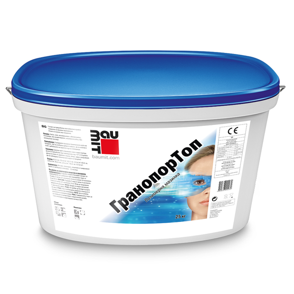 Мазилка Гранопор Топ драскана 1.5 К – 25 кг. цвят: 0019 (Баумит)