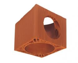 Коминно тяло Ф25 32/32/33 см. керамично стр. отвор Ф150