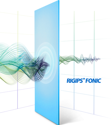 Гипсокартон Fonic Blue Akustic 12.5 /1200/2000 мм. – 2.4 кв.м. (Rigips)