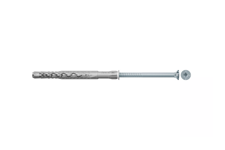 Дюбел рамков комплект с винт с конусовидна глава SXRL 10/80 T – (Fischer)