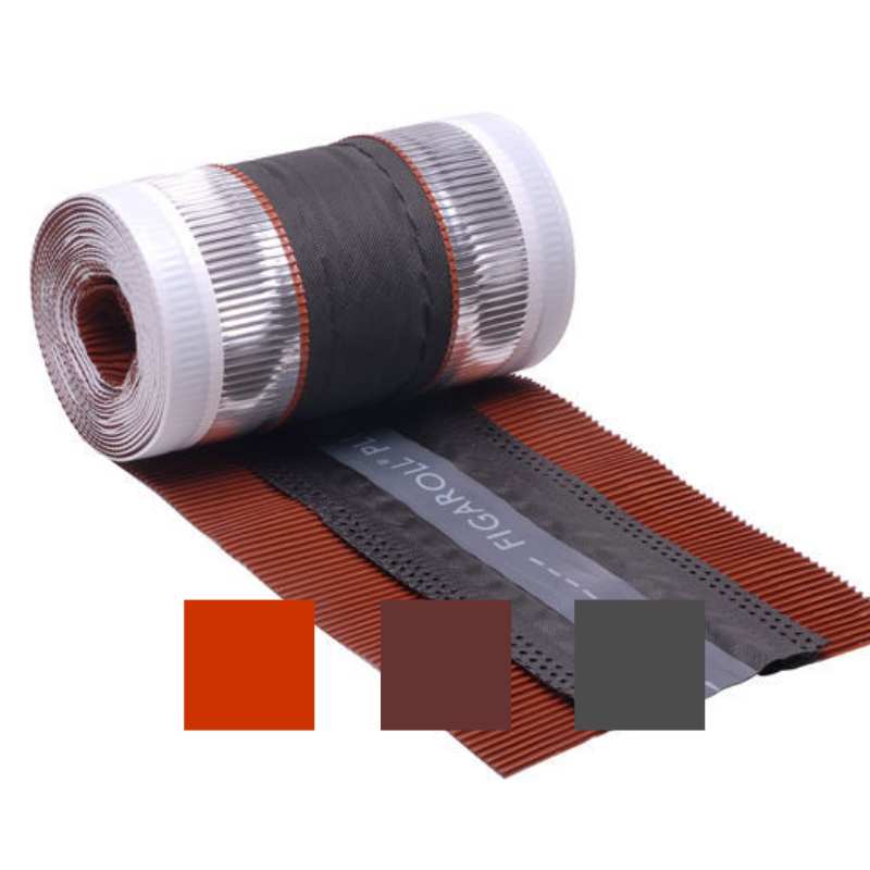 Фолио за под капаци FigaRoll Plus 320 мм. – 5 м. – Червен (Брамак)