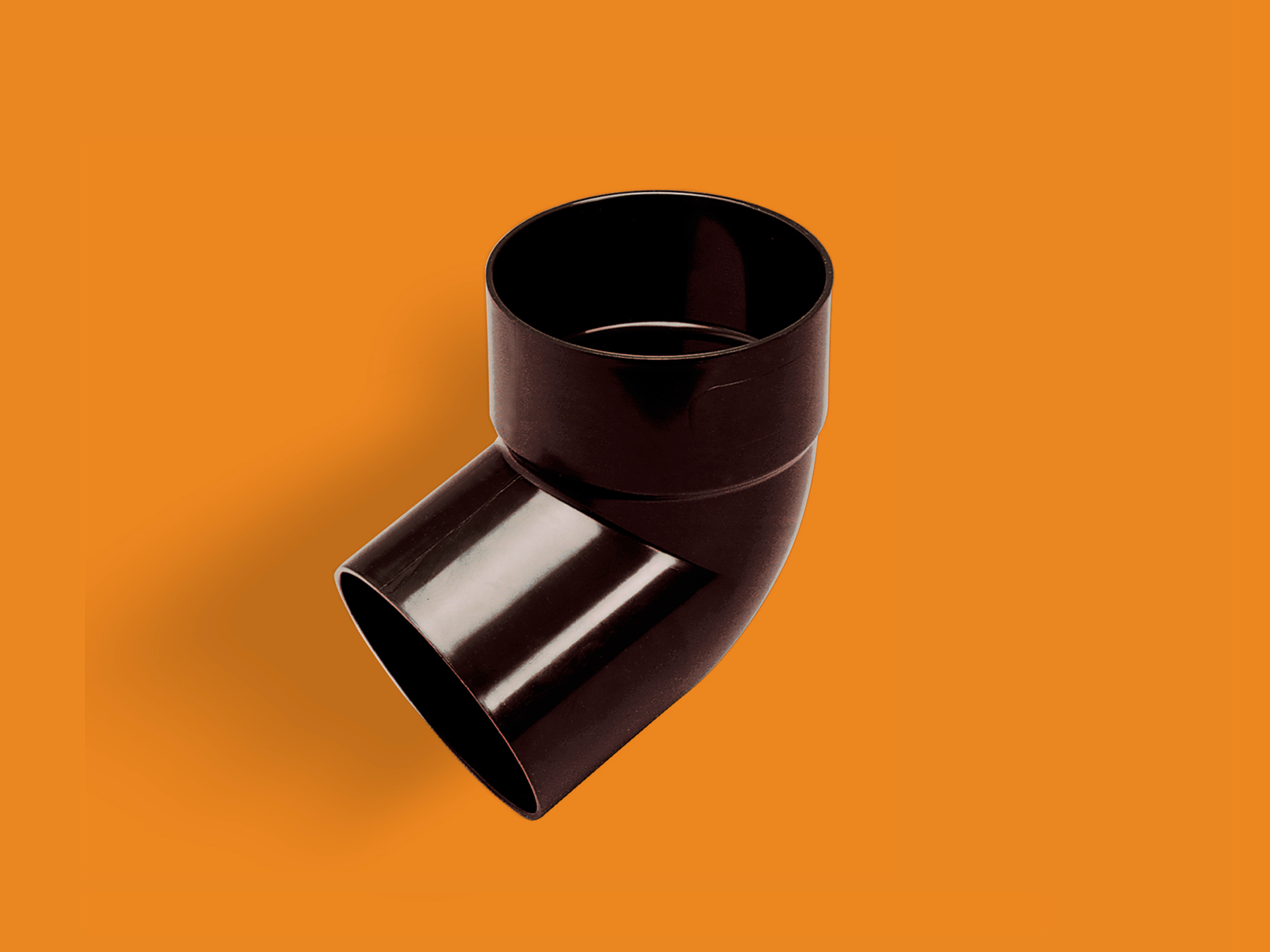 Коляно муфено Ф 90/88 гр. KANION – Т. Кафяв