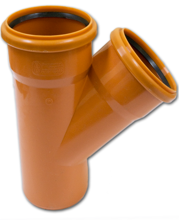 Разклонение PVC Ф160/110/45 град. ор.