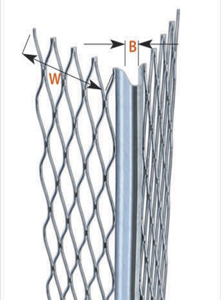 Шина за гипсова мазилка – 2.75 м. Catnic