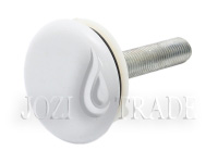 Тапа за мивка месинг – бяла