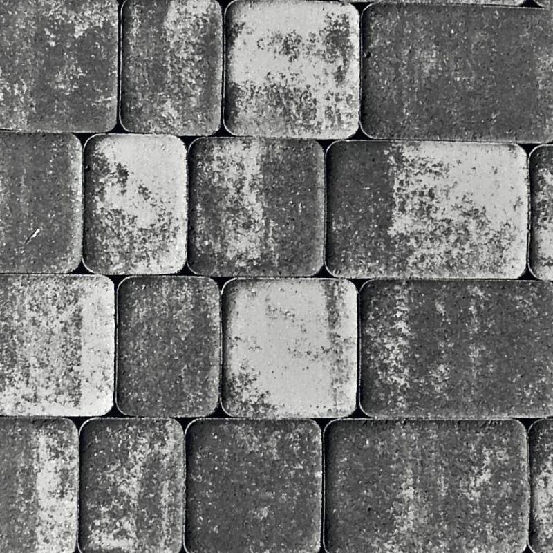 Настилка Klassik h6 3-ри размера – графитено бял меланж (Земелрок