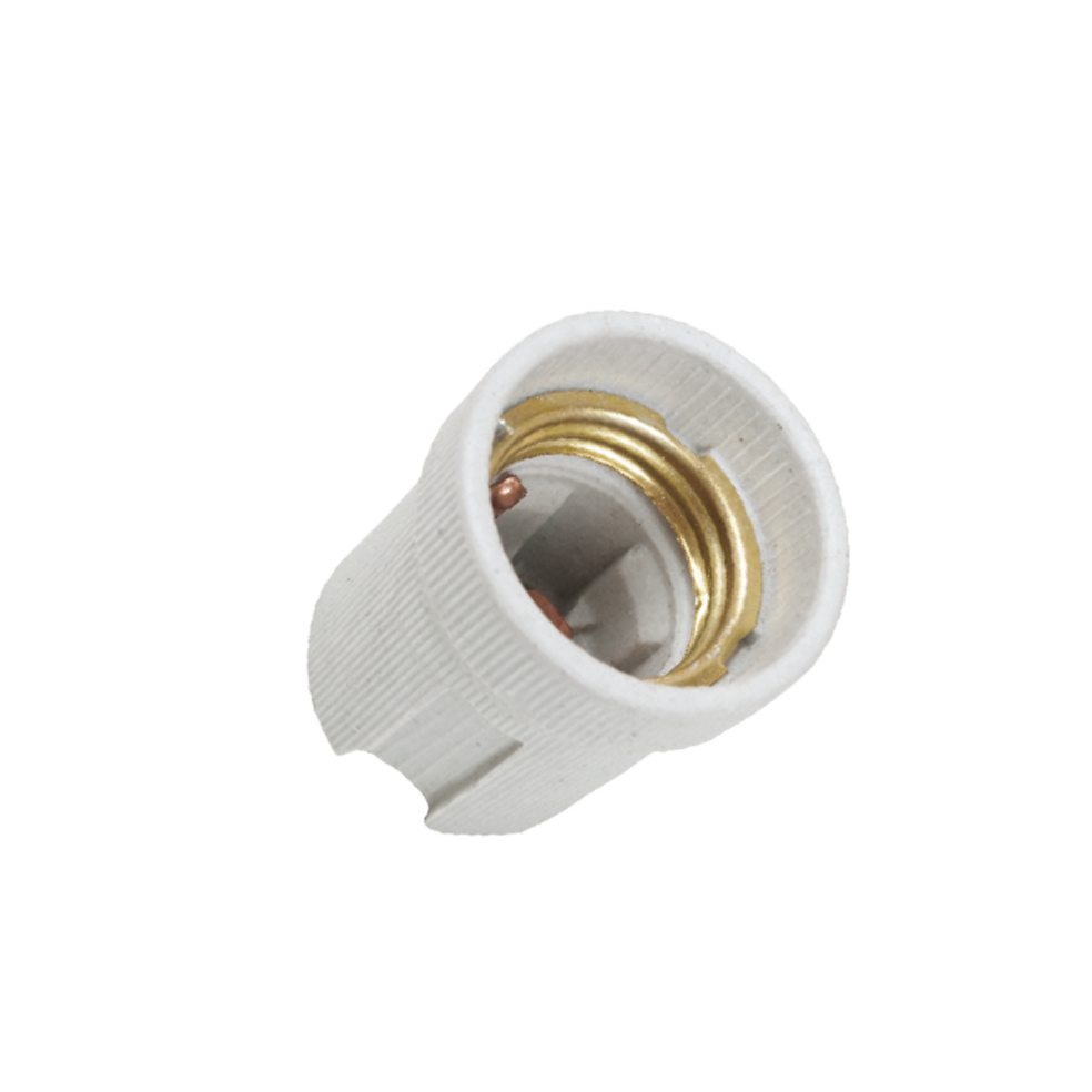 Фасунга E27 керамична/порцеланова