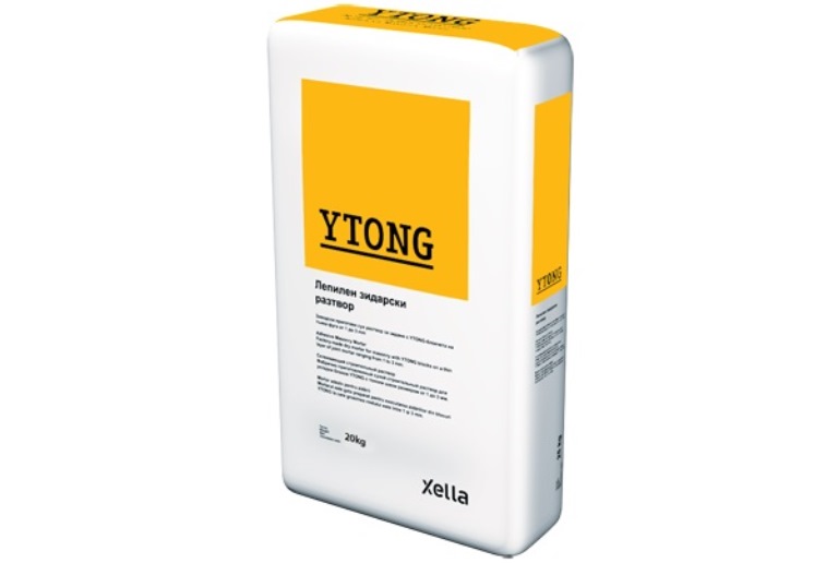 Лепило за газобетон – 20 кг. (Ксела)