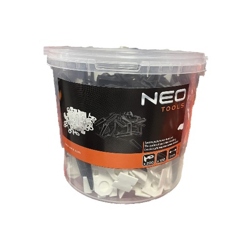 Система за нивелиране 100+200 1.00 мм. Бяла – (Neo)