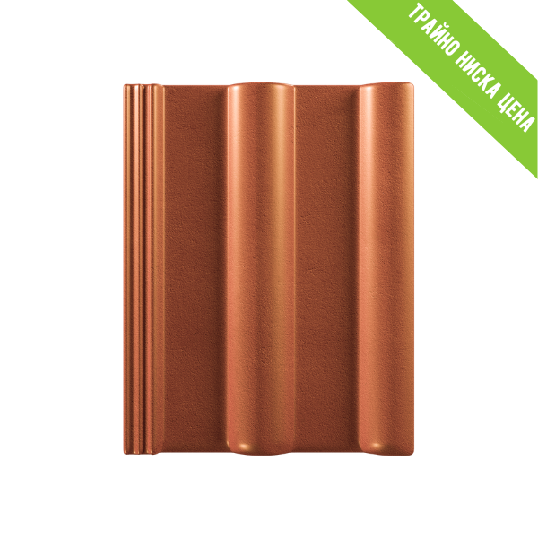 Керемида Класик Protector Plus 10 бр. / кв.м. 252 бр. – червен (Брамак)