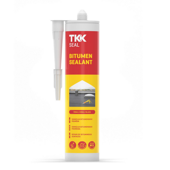 Битумно лепило уплътнител – 300 мл – черно – (ТКК)
