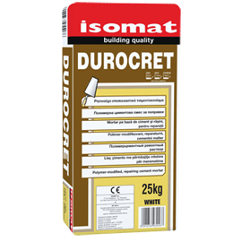 Циментова смес полимерна Durocret Plus – 25 кг – сив – (Isomat)