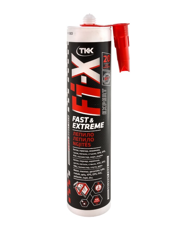Лепило монтажно Fix Expert Fast & Extreme – бързостягащо – 290 мл – (ТКК)