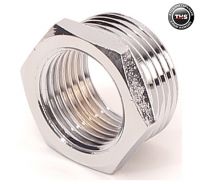 ВРН месинг хром 3/4″м / 3/8″ж