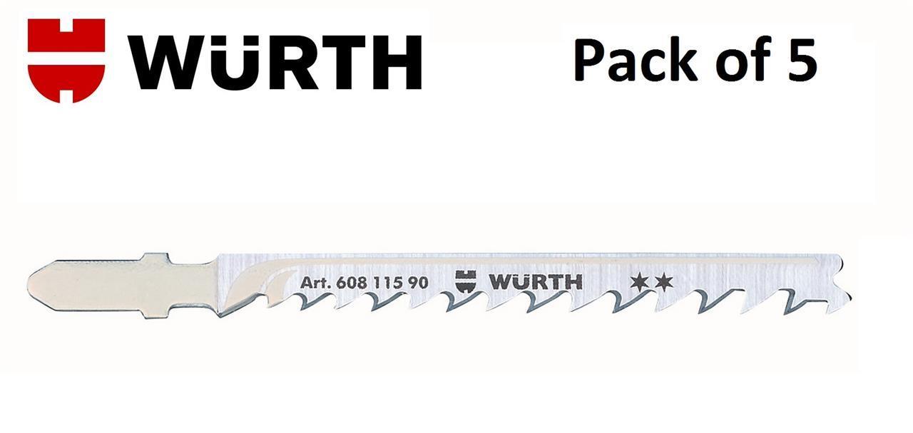 Нож за ел. зеге Т118А за дърво 75 – 1 бройка – (Wurth)