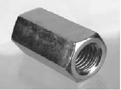 Гайка удължена за шпилка М 6/18 мм