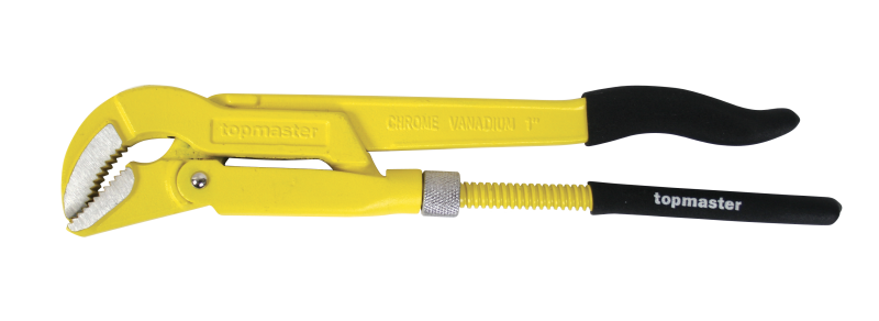 Ключ тръбен с двойно рамо CR-V 1″ 45 град.- (Topmaster)