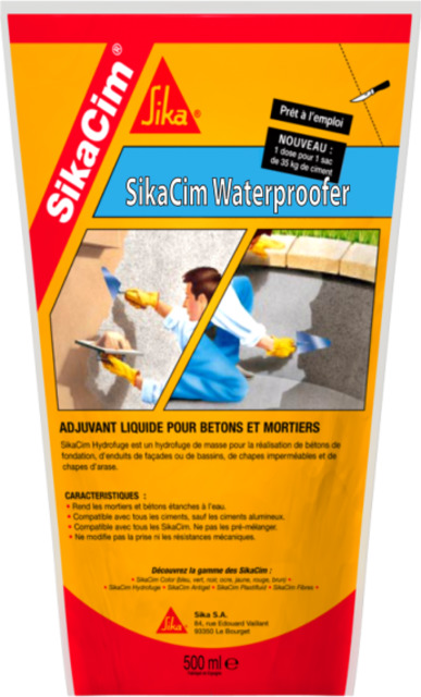 Добавка за водоплътност Cim Waterproofer – 450 гр – (Sika)
