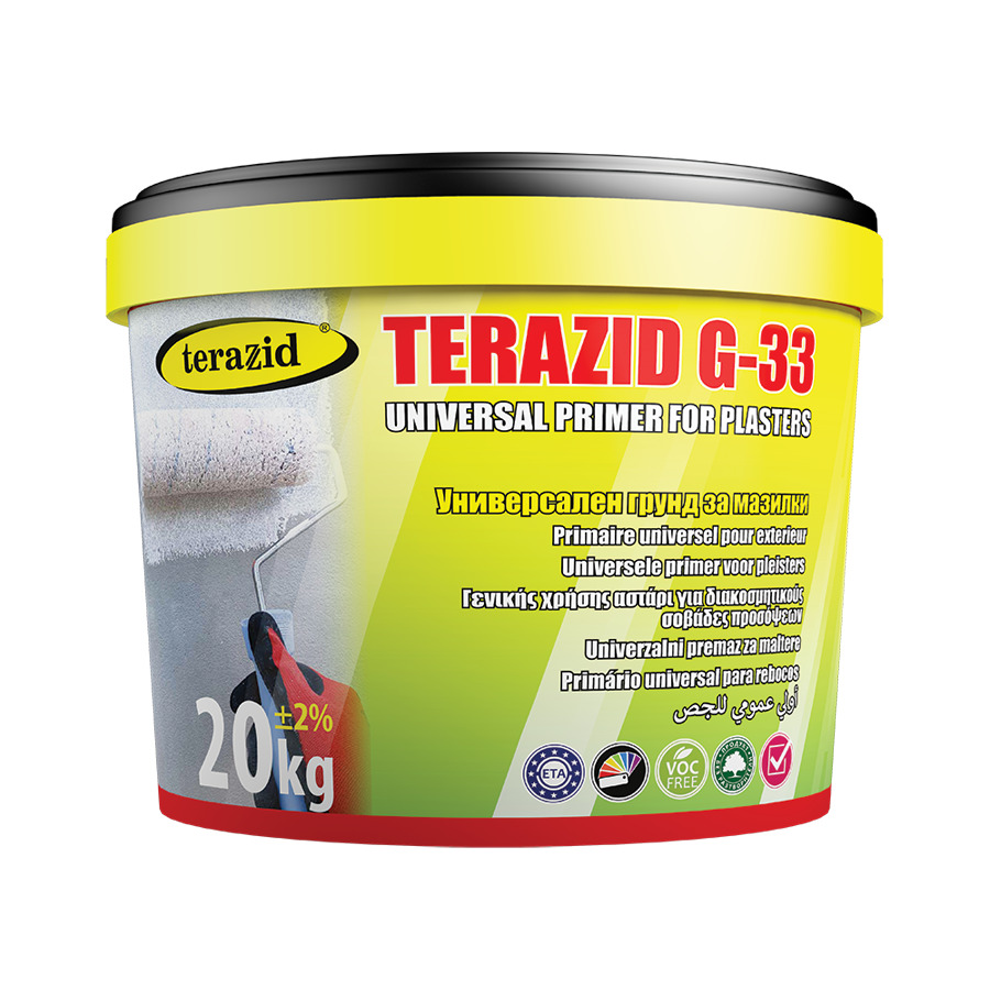 Грунд преди мазилка G33 – 5.0 кг. (Теразид)