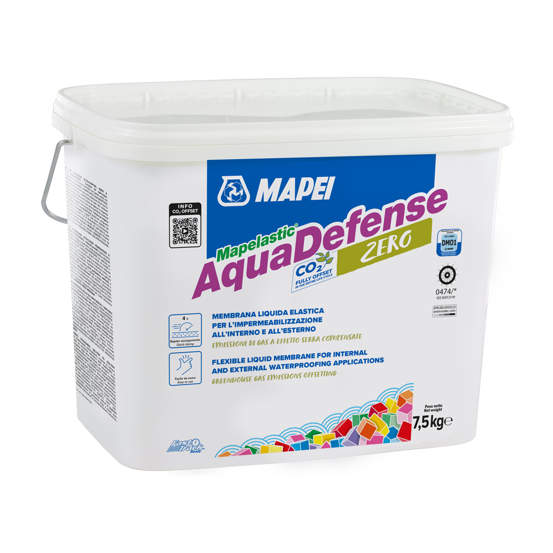 Хидроизолация еднокомпонентна Mapelastic Aquadefense Zero – 15 кг – сив – (Mapei)