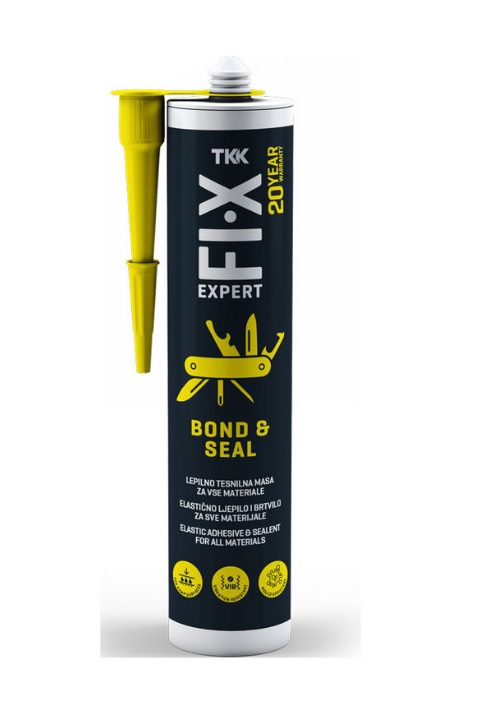Лепило монтажно универсално Fix Expert Seal and bond – 290 мл – (ТКК)