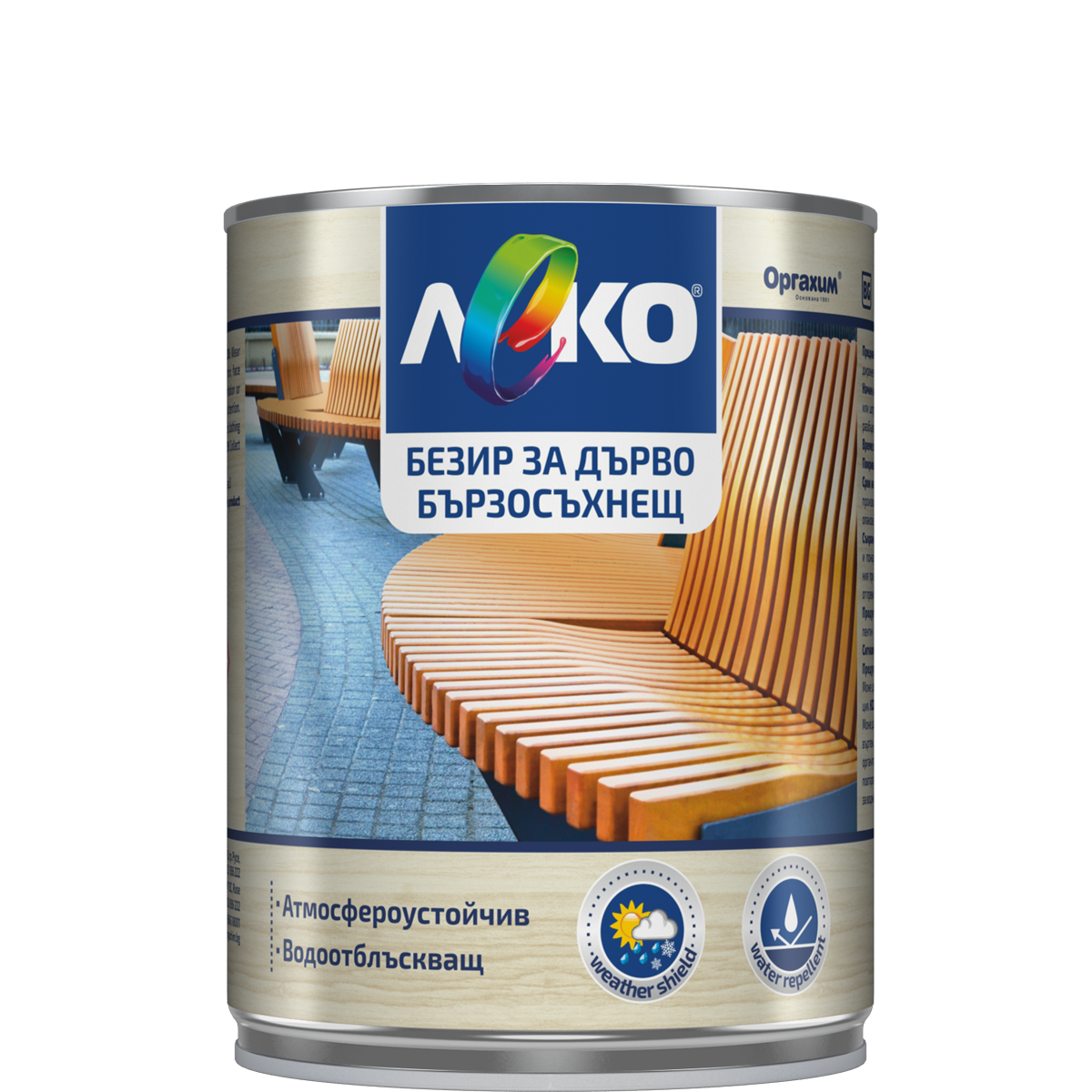 Безир за дърво бързосъхнещ Леко – 0.750 мл – (Оргахим)