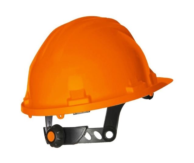 Каска защитна – оранжева – (TWIST)