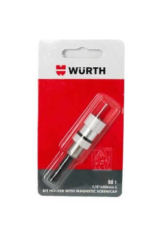 Удължение за накрайник 1/4“/60 мм с фиксатор – (Wurth)