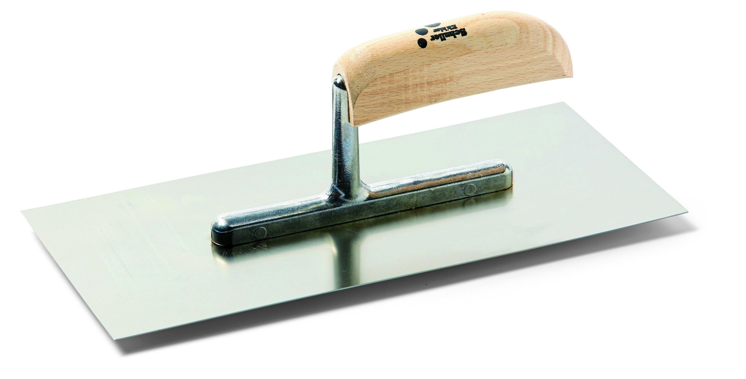 Маламашка 280/130 мм неръждаема с дървена дръжка Stan – (Schuller)