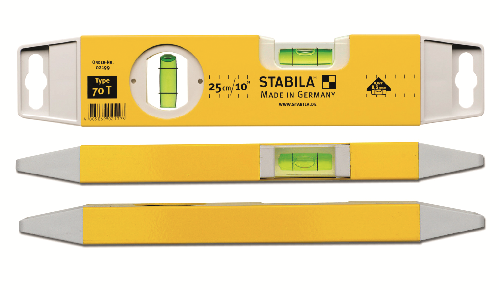 Нивелир алуминиев 25 см – type 70 – (Stabila)
