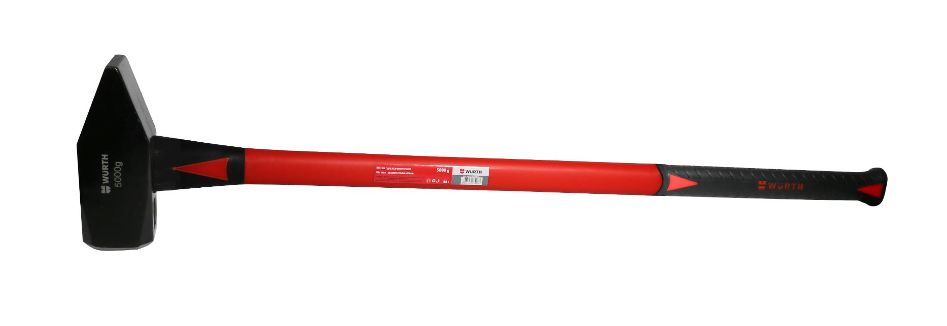 Чук с дръжка от фибростъкло 3000 гр – (Wurth)