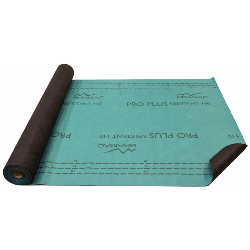 Фолио подпокривно дифузионно PRO PLUS Resistant 140 гр. – 75 кв. м. (Брамак)