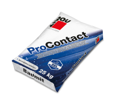 Лепилно – шпакловъчна смес за изолация ProContact – Гел  – 25 кг. (Баумит)