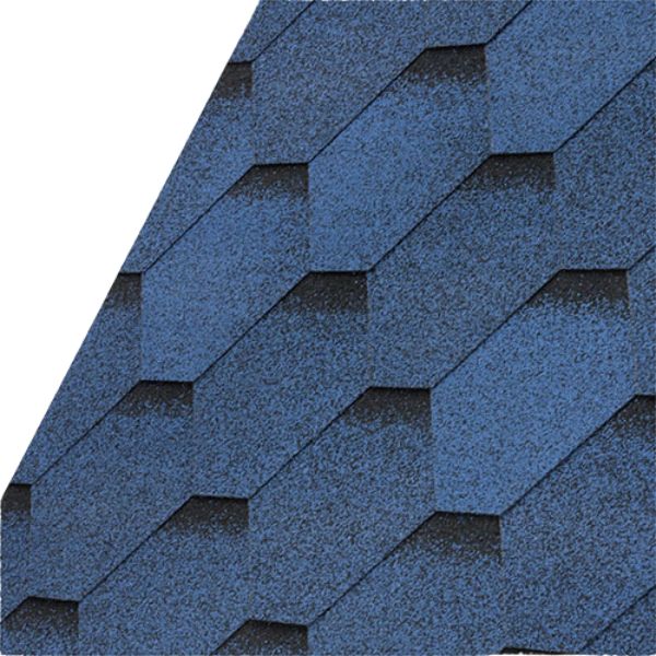 Битумни керемиди напълно самозалепващи пчелна пита Арморшилд Плюс – 2 кв.м. цвят 36 Син (IKO)