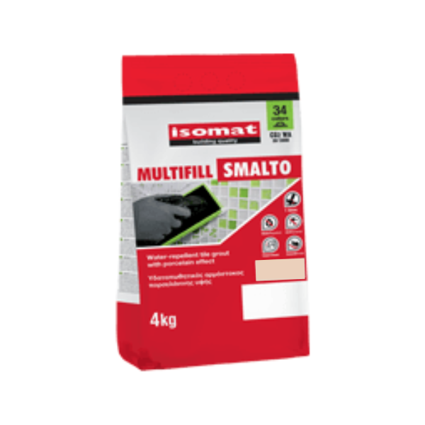 Фугираща смес Multifill Smalto 0-8 мм. 06 – 2 кг. Бахама беж (Isomat)