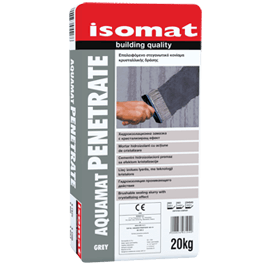 Хидроизолация еднокомпонентна Aquamat Penatrate – 20 кг – сив – (Isomat)