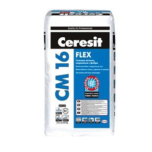Лепило за плочки и камък C2TE CM 16 – 25 кг. (Ceresit)