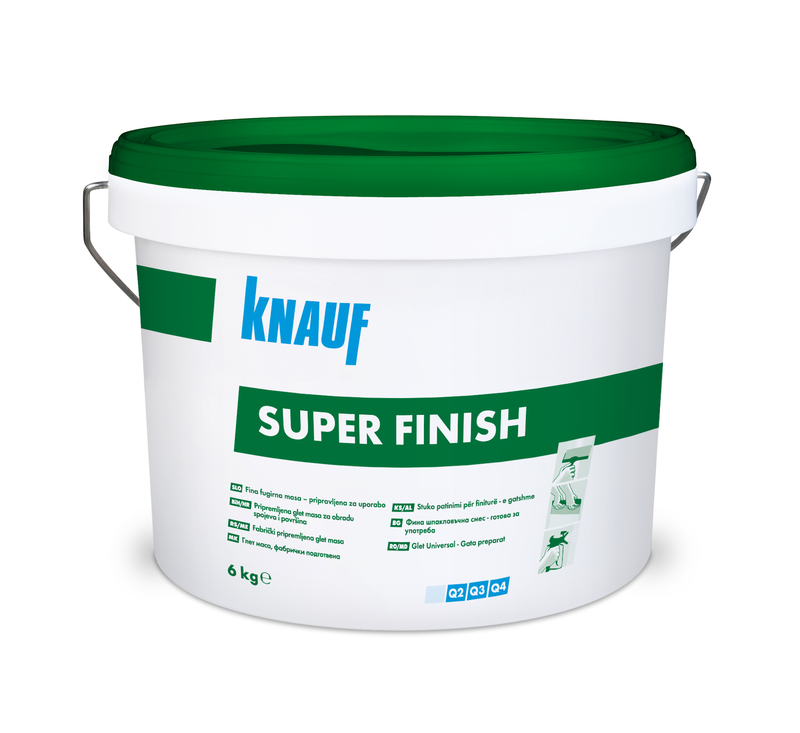 Шпакловъчна маса Sheetrock/Super Finish -Зелен  6 кг.