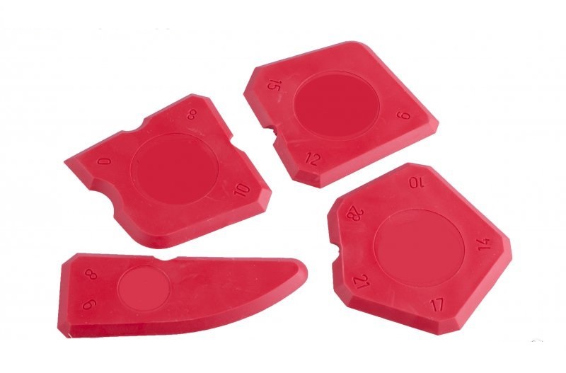 Шпакла за силикон 4 бр комплект – (Festa)