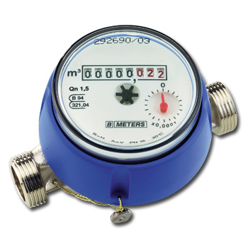 Водомер студена вода без холендри 5м3 „B-METERS“  3/4 за дистанционо отчитане