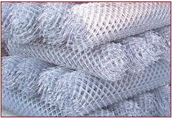 Мрежа оградна поцинкована h 2.00  м. (5.5 см./5.5 см.) Ф 1.9 мм. – 10 м.