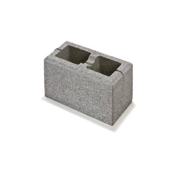 Основно блокче за ограда Rivago 40/20/16 – сиво (Земелрок)