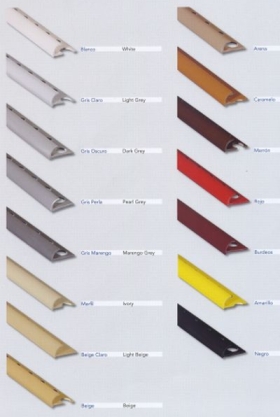 Лайсна за вътрешен ъгъл – 8 мм./2.50 м. Бял  (Минера)