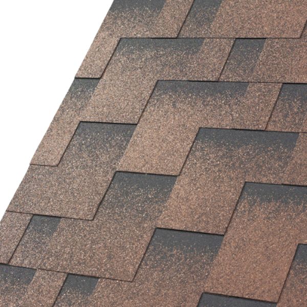 Битумни керемиди напълно самозалепващи Г-образни Скайлан – 3 кв.м. цвят 27 кафяв (IKO)