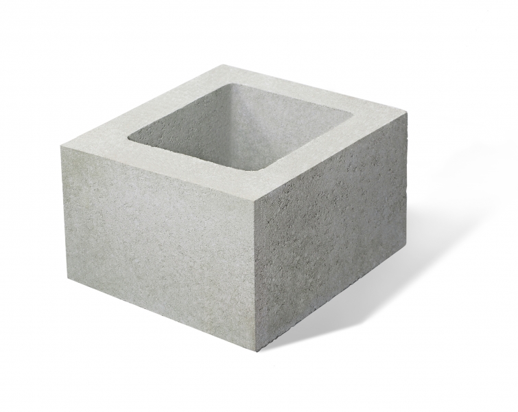 Бетонов блок 30/25/20 см. единичен – 64 бр./пале (Техносим)