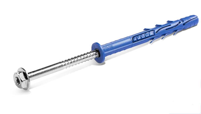 Дюбел фасаден рамков R-FF1-N-K 14/160 – универсален с винт шестостен SW17/TX50 и яка – (Rawlplug)