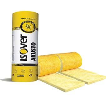 Стъклена вата 5 см. Akusto – 18 кв. м. (Isover)