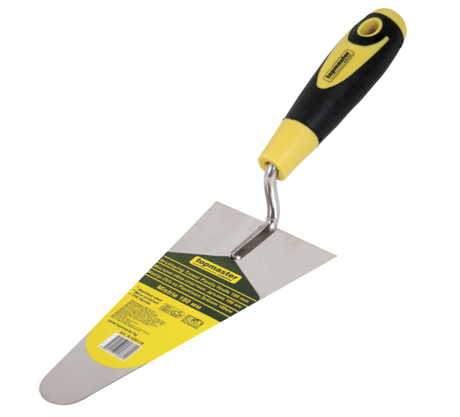 Мистрия обла 200 мм пластмасова дръжка – (Topmaster)